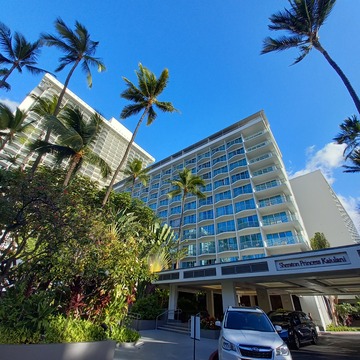 ホノルルで「biki」を乗り回す♡シェラトン・プリンセス・カイウラニ編