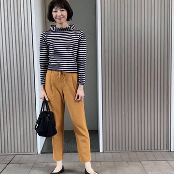 JENNEの美ボーダーカットソー