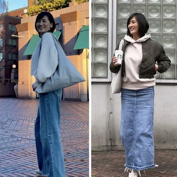 ZARAデニムでお出かけカジュアルコーデ