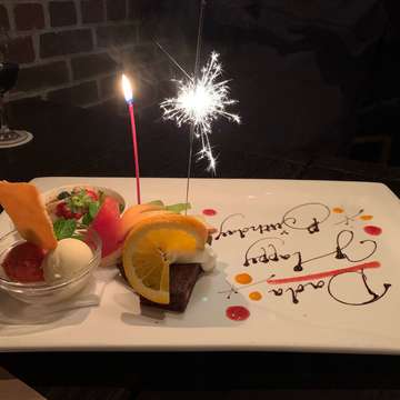 主人のお誕生日と桜