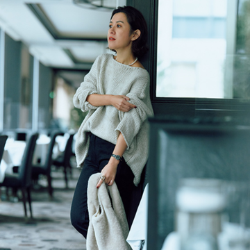 大草直子さんの体型キープの秘訣は？アラフィー女性の疑問に答えます【スタイリスト・大草直子の「冬のおしゃれ塾」】