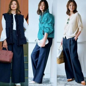 【2022-2023】「50代のパンツスタイル」エレガントにかっこよく着こなす