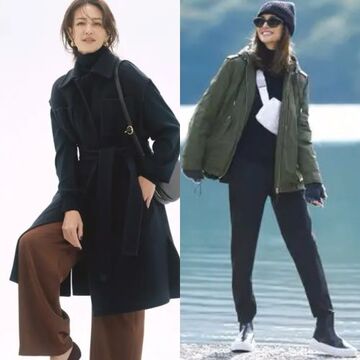 ネイビー×ブラウンのセンスのいい色合わせコーデからスニーカー×ダウンジャケットの冬の休日スタイルまで【50代の1週間コーデ】