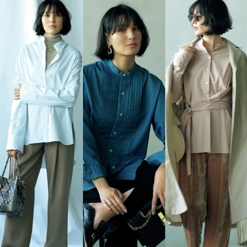 【春の新定番・バンドカラーシャツコーデ3選】おしゃれな人はすでにシフトしている！