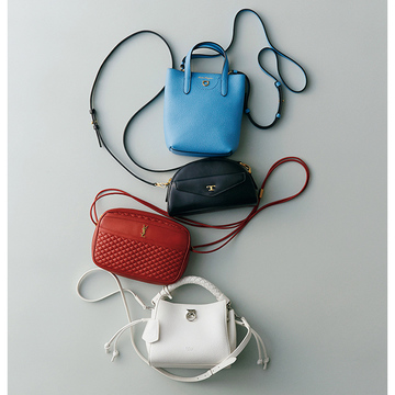 今どき感もプラス！アラフィー世代の着こなしを新鮮に見せる「レザーポシェット」4選