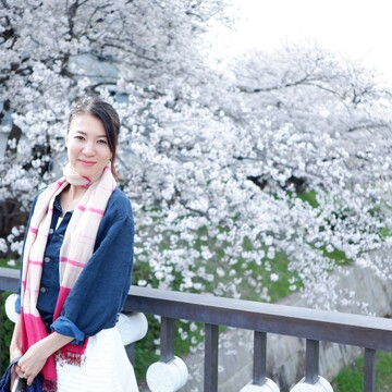 【GU】ウォッシャブルシューズでお花見コーデ