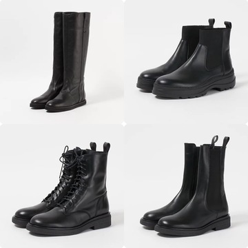 要望別にそろえました! 毎日頼れる、ステディな一足を求めて、旬な“黒ブーツ”徹底比較