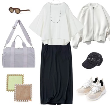 【50代 週末コーデ】動きやすくて映える、旅上手な大人のTシャツコーデ＃Jマダムのおしゃれ