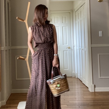 セットアップで時短コーデ