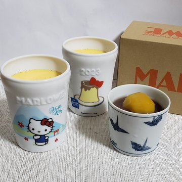 キティちゃんが可愛い♪マーロウのプリン