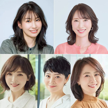 手入れやスタイリングが楽！50代からの人気上昇中の可愛らしいミディアムヘア【50代髪型人気ランキングTOP10】