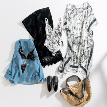 【大人の水着＆水際スタイル】「ステラ マッカートニー」で大人のこなれ感とヘルシーさを手に入れる！