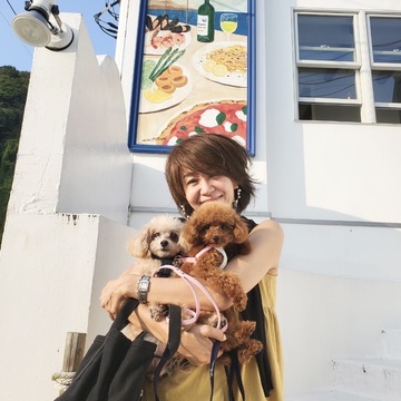 ワンコと一緒に海へお出かけ