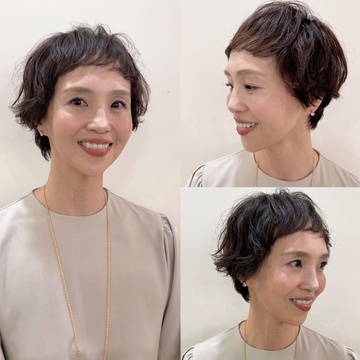 人生初のショートヘアに挑戦。blogの最後にはヘアカタログ風にまとめてみました😊