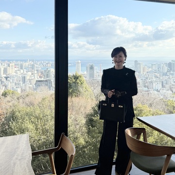 神戸の絶景とともに〜仲良しメンバーで忘年会ランチ♪