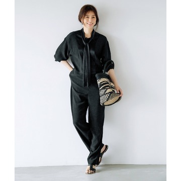 井川遥さんが着る"涼しげで美しい人に見える服"「loin.」のオールインワン