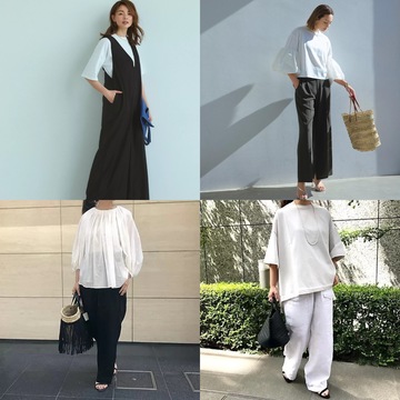 【50代ファッション】初夏のおしゃれは「モノトーン」で目覚める！コーディネート15選