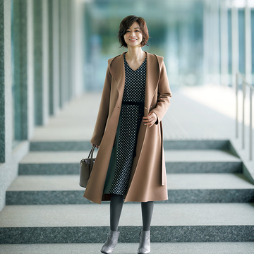 レリアンでワードローブを更新! おしゃれで快適！ JマダムⓇの冬は、ライトアウターで始める