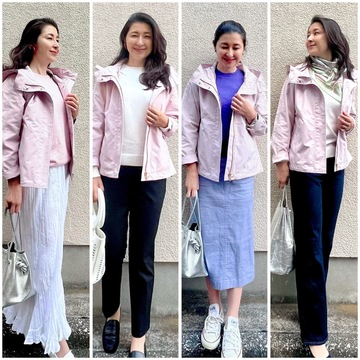 さらっと羽織れて春に活躍！GUマウンテンパーカーコーディネート