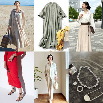 50代の理想が詰まった「ワンピース」で夏のお出かけを涼やかに！【ファッション人気ランキングTOP10】