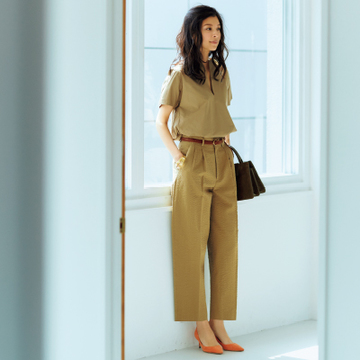 おしゃれ賢者溺愛ブランド！　YLÈVE（イレーヴ）の“腰高パンツ” 