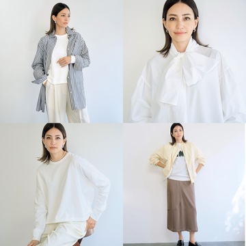 モードな着こなしに、春の軽やかさを漂わせて！スタイリスト 村山佳世子さんが定番「洗練ベーシックに更新 !」まとめ