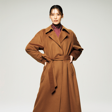 【秋から冬へ。移りゆく季節に】月城かなとがまとう「ポール・スチュアート」の上質なエレガンス