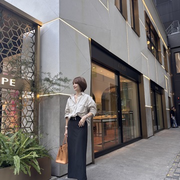 新しい色のシャツに挑戦！