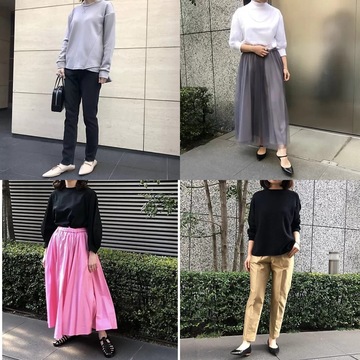 【50代 コーデ】気温21度におすすめ「大人のカットソー」コーディネート15選