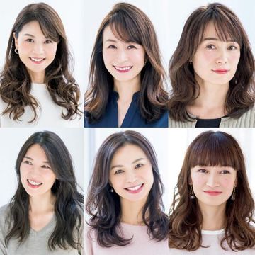 大人のロングヘアは前髪や毛先のアレンジで印象自由自在！【50代髪型月間人気ランキングTOP10】