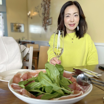 イエローニットでご近所ランチ♡