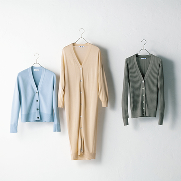 3タイプの「スマート見えカーディガン」で“なんとなくサエない”から脱却！