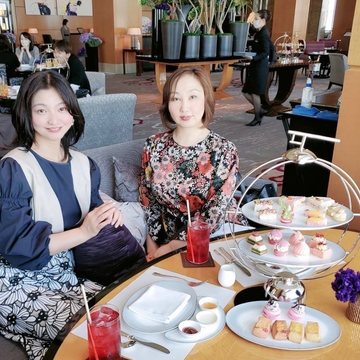 リッツ・カールトン東京で桜アフタヌーンティーをしてきました♪