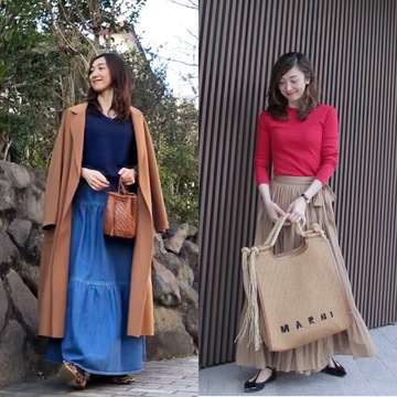 ティアードスカートが好き過ぎて❤︎