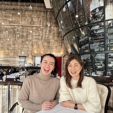 銀座でランチ♡2022華組同期会