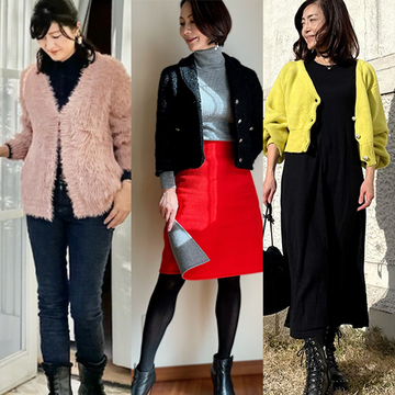 即おしゃれ上級者に！冬のマンネリ化を防ぐ50代の「差し色コーデ」3選