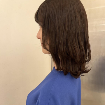 レイヤーカットでほんのり初夏色