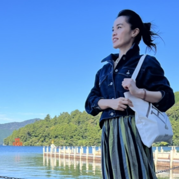 日帰り箱根♪UNIQLOデニムクロップドジャケット