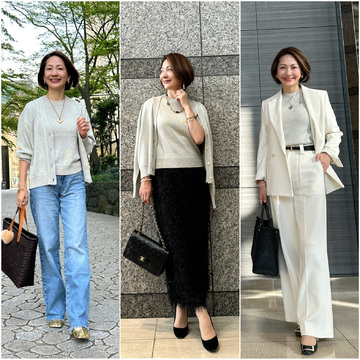 1er Arrondissement x eclat ラメニットカーディガン、ラメニットプルオーバー