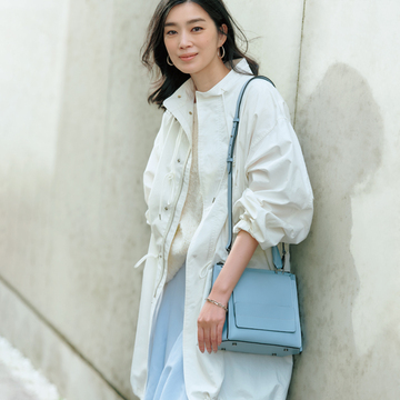 この春欲しい「薄軽スポーティアウター」は、コクーン型・透け素材・きれい色がキーワード