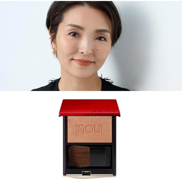 ブラウン寄り"オレンジ系チーク"で血色のいいおしゃれなモード顔になれる！【40代・50代のミラクルメイク術】