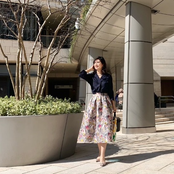 GUシャツで辛口コーデ