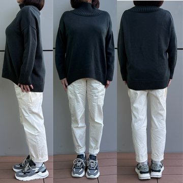 【50代 ファッション】売れ続けるのは理由がある！「E by éclat　ボトルネックニット」の魅力とは?【E by éclat ウォッチャー・Ｆ美の深掘りダイアリー】