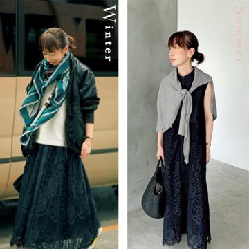 【50代着回しコーデ】季節を選ばない「オールシーズン使える服」が大活躍！