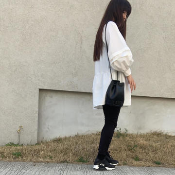 ティアードブラウスでお出かけ♪