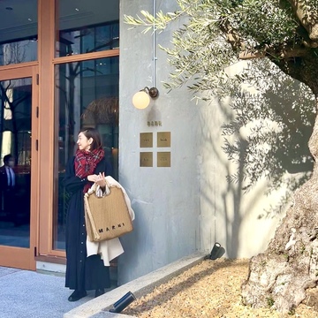 兜町newスポット★タータンチェック4コーデ