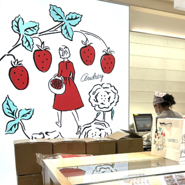 東京駅でお土産買うならこれ！いちご🍓にときめくオードリー限定BOX
