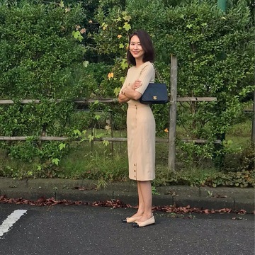 顔映りの良いベージュワントーンコーデ♡