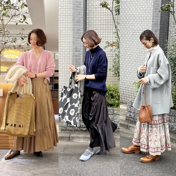 ティアードスカート色々❤︎4style