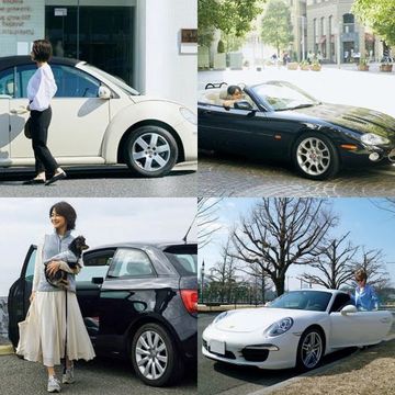 おしゃれなアラフィー女性が乗っている『センスのいい車』